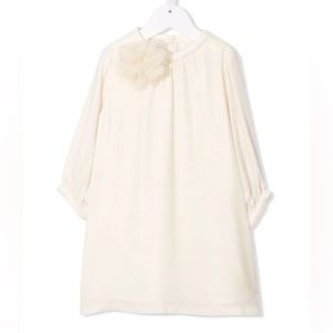 Bonpoint panne velvet-effect shirt dress